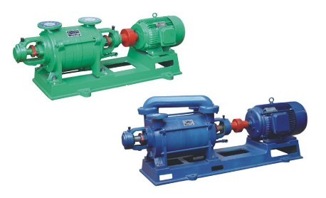 Model 2SK is double stages liquid ring vacuum pump