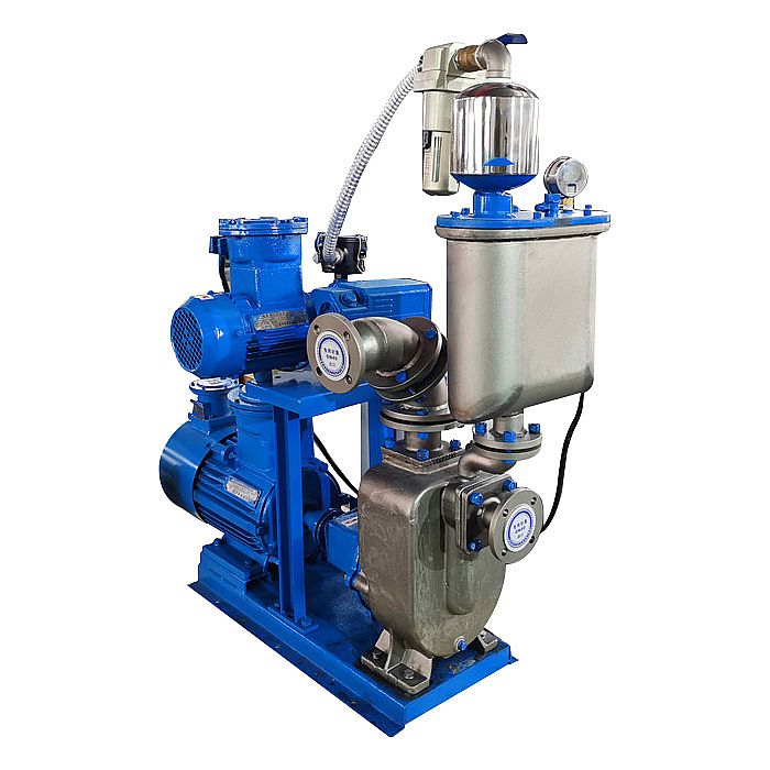 vacuum assist dewatering pump