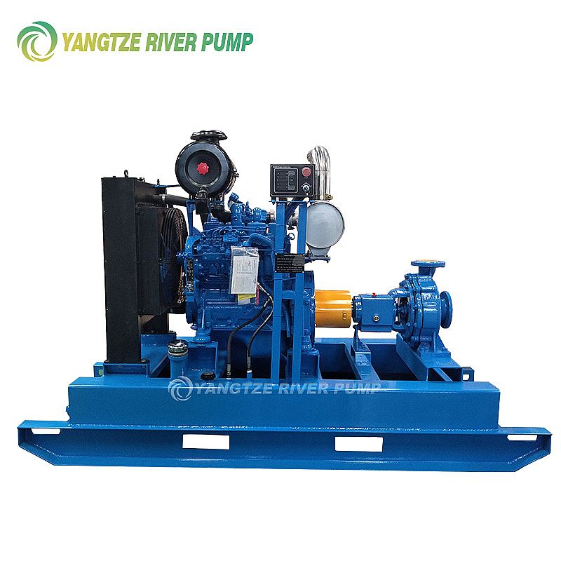 YZIS diesel engine water single stage pump