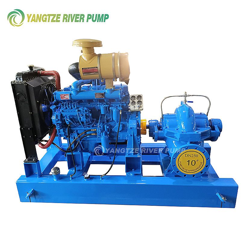 YZS,YZSH diesel centrifugal split case pump