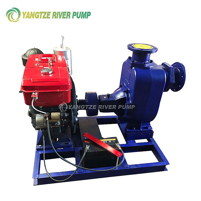 YZZW diesel engine driven self-priming flood pump