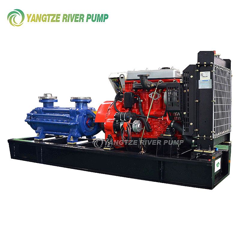 YZD diesel engine irrigation water pump