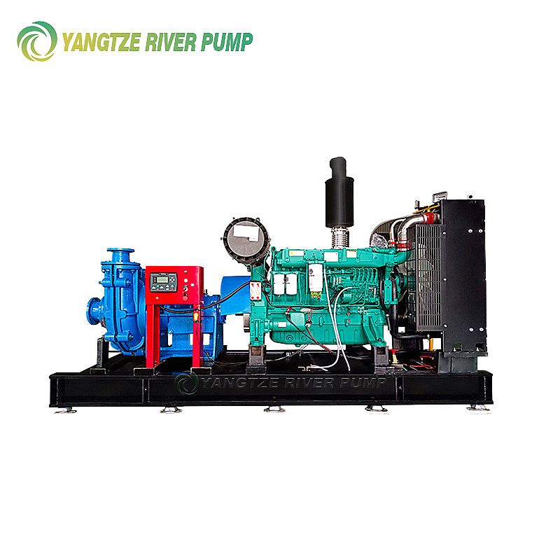 diesel engine driven dewatering pump